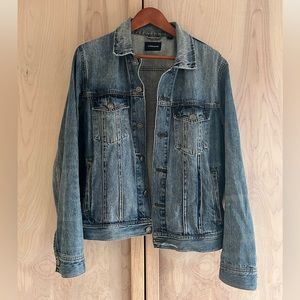 J Crew light wash denim jacket
